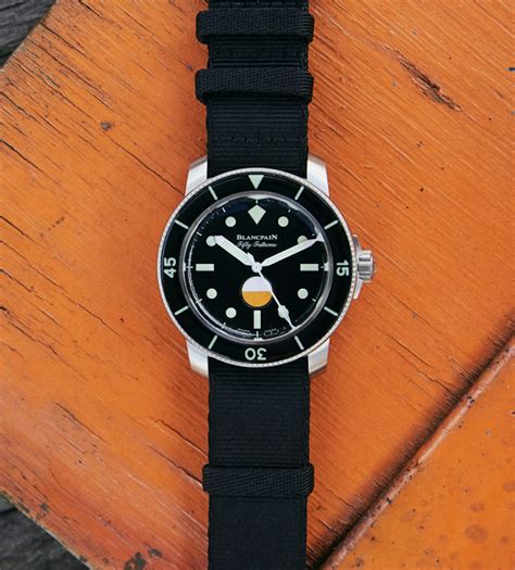 blancpain 50 fathoms for hodinkee.